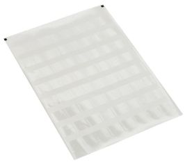 Поле для маркировки для электроустановочных устройств