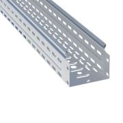 Лоток листовой перфорир. 300х100 L3000 сталь 0.8мм EKF L10030001