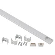 Комплект с накладным анодир. профилем CAB262 16х6мм 2м 1506 Эра Б0039463