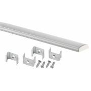 Комплект с гибким накладным анодир. профилем CAB291 15х6.5мм 2м 1506G Эра Б0041245