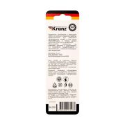 Сверло по металлу 4мм «Кобальт» (сталь HSS-Co 5% M35 P6M5K5) DIN 338 (блист.1шт) Kranz KR-91-0505