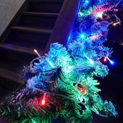 Гирлянда светодиодная «Твинкл Лайт» 20м 160LED мультиколор 10Вт провод ПВХ прозр. Neon-Night 303-309