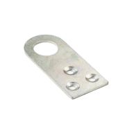 Проушина для навесн. замков 70х33 2мм прямая цинк d18мм пара Секрет Киров 12 875