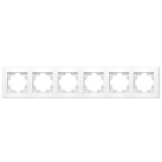 Рамка 6-м Афина универс. бел. Universal A1043
