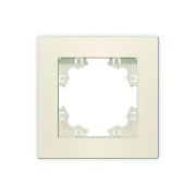 Рамка 1-м Афина сл. кость (ivory) Universal A0053-I