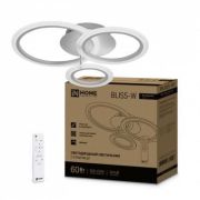 Светильник светодиодный ELEGANT BLISS-W 60Вт 3000-6500К 4700лм 230В 500х500х140мм с пультом ДУ бел. IN HOME 4690612043364