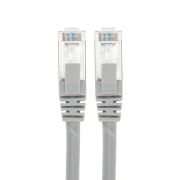 Патч-корд F/UTP кат.6 RJ45-RJ45 26AWG LSZH 1м сер. Rexant 02-0210-1
