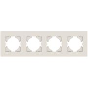 Рамка 4-местн. City беж. GUSI С1114-003