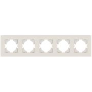 Рамка 5-местн. City беж. GUSI С1115-003