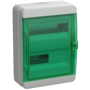 Корпус пластиковый КМПн-24 IP65 зел. прозр. дверь TEKFOR IEK TF5-KP72-N-24-65-K03-K06