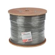 Кабель витая пара F/UTP кат.6 4х2х0.57 23AWG solid ZH нг(А)-HF INDOOR CU сер. (305м) Rexant 01-0167