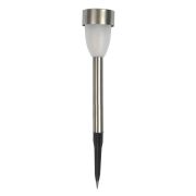 Светильник садовый 37см эффект свечи матов. хром КОСМОС KOC_SOL261