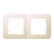 Рамка 2-м Lillium N крем. 55212