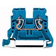 Клемма 2х(0.08-2.5мм) проходная 1 пол. 44.5х27.5мм син. (уп.100шт) WAGO 870-904