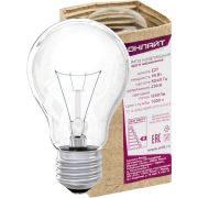 Лампа накаливания 71 664 OI-A-95-230-E27-CL 95Вт E27 220-230В ОНЛАЙТ 71664