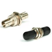 Адаптер проходной оптический FA-S00Z-ST/ST-N/BK-SL ST/UPC-ST/UPC SM/MM simplex корпус металл; черн. колпачки Hyperline 243942