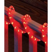 Шнур светодиодный Дюралайт 6м 3 проводной с контроллером красн. Космос KOC-DL-3W13-6m_R