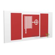 Знак безопасности PP-40205.F02: «Пожарный кран» Белый свет a18420