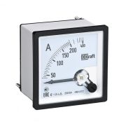 Амперметр аналоговый 75/5А AC класс точн. 1.5 72х72мм трансф. подкл. DEKraft 50206DEK