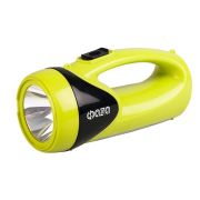 Фонарь аккумуляторный универсальный AccuF8-L1W/L12-gn 1Вт 100лм + боков. панель 12х0.5Вт 110лм аккум. 0.9А.ч ЗУ: 220В/12В IP20 зел. ФАZА 5008922