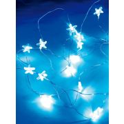 Гирлянда светодиодная «Голубые нити» 2м 20LED син. с насадками «синие звездочки» элементы питания 3хAA (не в компл.) КОСМОС KOCNL-EL114_blue