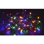 Гирлянда «Нить» 10м 100LED RGB IP20 провод зел. 230В с контроллером 8 режимов IEK LGDB110-3-100-10-G-S-20