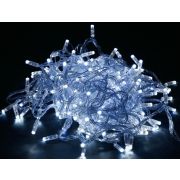 Гирлянда «Нить» 10м 100LED бел. IP44 провод прозр. 230В с контроллером 8 режимов IEK LGDU111-2-100-10-T-S-44