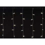 Гирлянда «Занавес» 2х2м 240LED тепл. бел. IP44 провод прозр. 230В транзит IEK LGDU201-1-240-L2-T-S-44