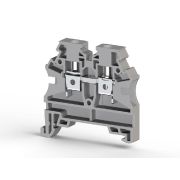 Клеммник на DIN-рейку 4кв.мм сер. AVK4 RD Klemsan 304210