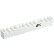 Изолятор шинный плоский ИШП 3P для шин 5 и 10мм 270мм IEK YIS40-3-270