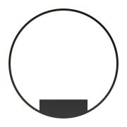 Настенный светильник (бра) Maytoni MOD058WL-L50BK