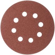 Набор кругов абразивных шлифовальных перфорированных на ворсовой основе под «липучку» Р40 125мм (уп.5шт) Profi Cutop 85-617