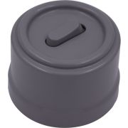 Выключатель 1-кл., пластик, цвет Титан (клавишный) B1-220-26