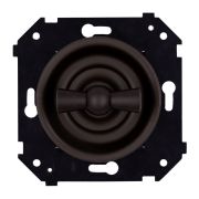 Выключатель 1-кл. (скрытый монтаж), Коричневый матовый B3-200-22M