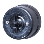 Выключатель 2-кл., пластик, цвет Серебряный век B1-202-11