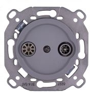 Розетка TV/R-SAT проходная (скрытый монтаж), Титан B3-304-26