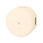 Распределительная коробка 78 мм, пластик, цвет Песочное золото (4 кабельных ввода в комплекте) B1-521-24-K