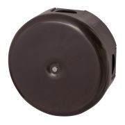 Распределительная коробка 110 мм, пластик, цвет коричневый (4 кабельных ввода в комплекте) B1-522-22-K