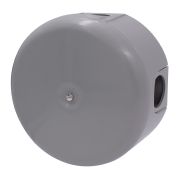 Распределительная коробка 110 мм, пластик, цвет Титан (4 кабельных ввода в комплекте) B1-522-26-K