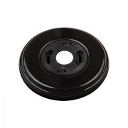 Рамка 1 постовая, керамика, цвет черный BF2-610-03