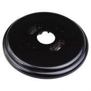 Рамка 1-местная R, пластик, черный RF1-610-23