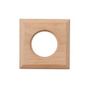 Рамка 1 постовая для скрытого монтажа (дерево, Натурэль) BF4-610-10