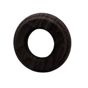 Рамка 1-местная R, дерево, цвет Угольно-черный RF1-610-119