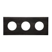 Рамка 3-х постовая (Угольно-черный) С.М. BF4 BF4-630-119