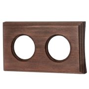 Рамка 2 постовая для скрытого монтажа (Винтаж на бревно 220 мм) BF4C22-620-18