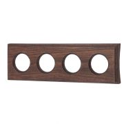 Рамка 4 постовая для скрытого монтажа (Винтаж на бревно 240 мм) BF4C24-640-18