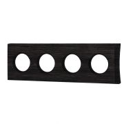 Рамка 4 постовая (Угольно-черный на бревно 280 мм) С.М. BF4C28-640-119