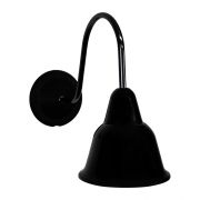 Настенный светильник Кампана 1 плафон, черный, черный никель 35/119 BS1-21-0303/35/119