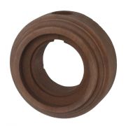 Рамка 1-местная для монтажа с декоративной трубой, бук, цвет старое дерево (1 выход) BF1-610-17/T