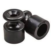 Изолятор для наружного монтажа, пластик, цвет коричневый (100 шт/уп) B1-551-22-100